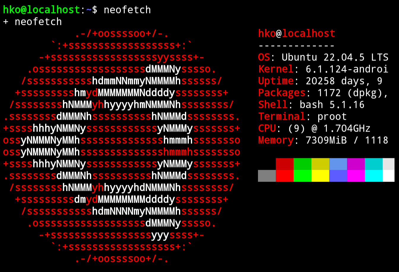 neofetch